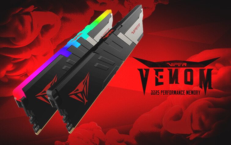 VIPER Gaming Announces the VIPER VENOM DDR5 Performance Memory Kits -