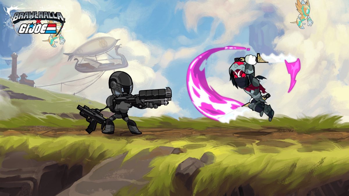 G.I. JOE's Snake Eyes and Storm Shadow Join Brawlhalla on February 23 -