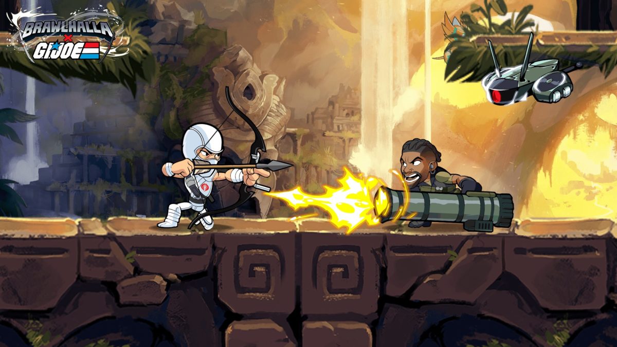 G.I. JOE's Snake Eyes and Storm Shadow Join Brawlhalla on February 23 -