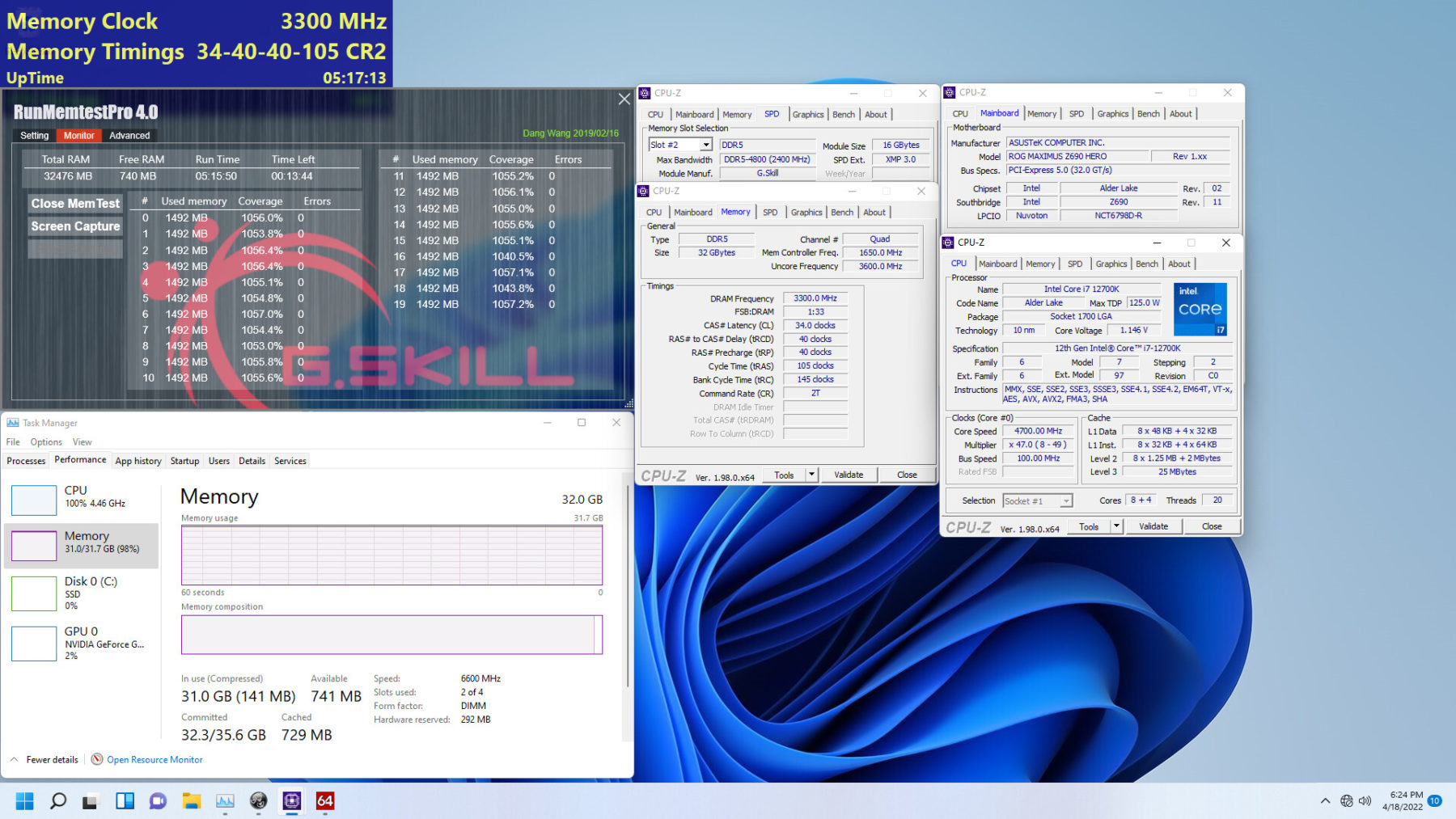 G.skill Announces New Ultra Low-Latency Ddr5-6600 Cl34 Memory Kit