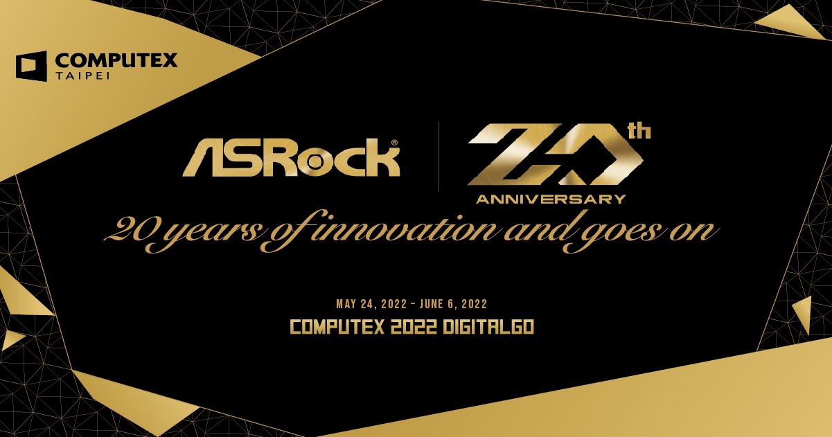 ASRock Celebrates 20th Anniversary: -
