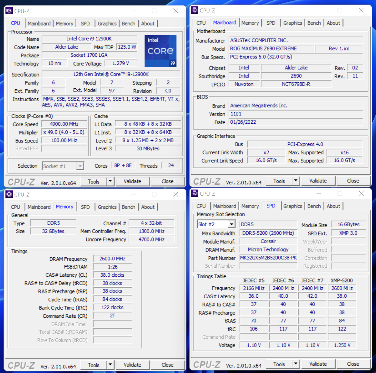 Corsair Vengeance DDR5-5200 Memory Kit Review - Back2Gaming