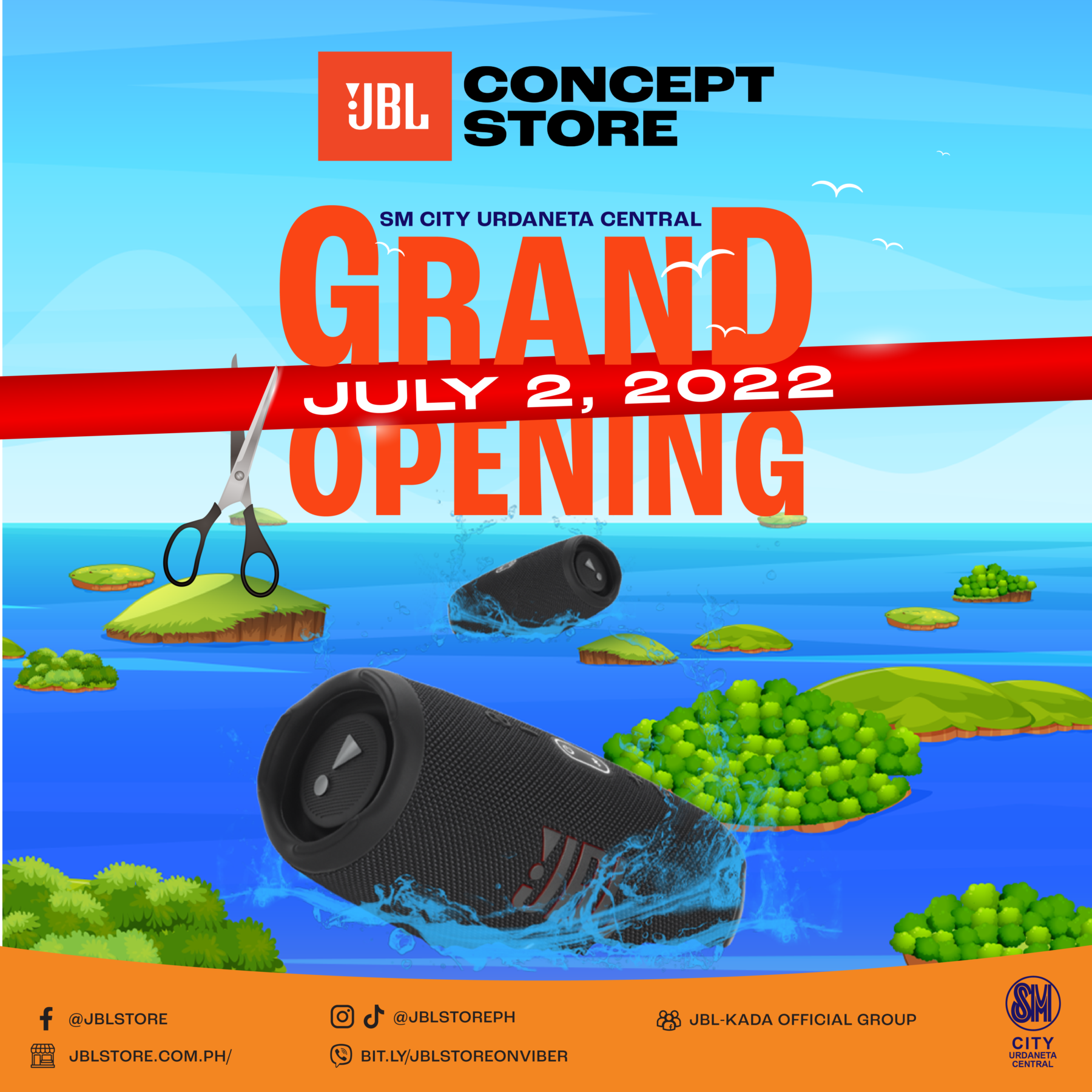 Sm Urdaneta To Have Its Own Jbl Store With Grand Opening On July 2Nd