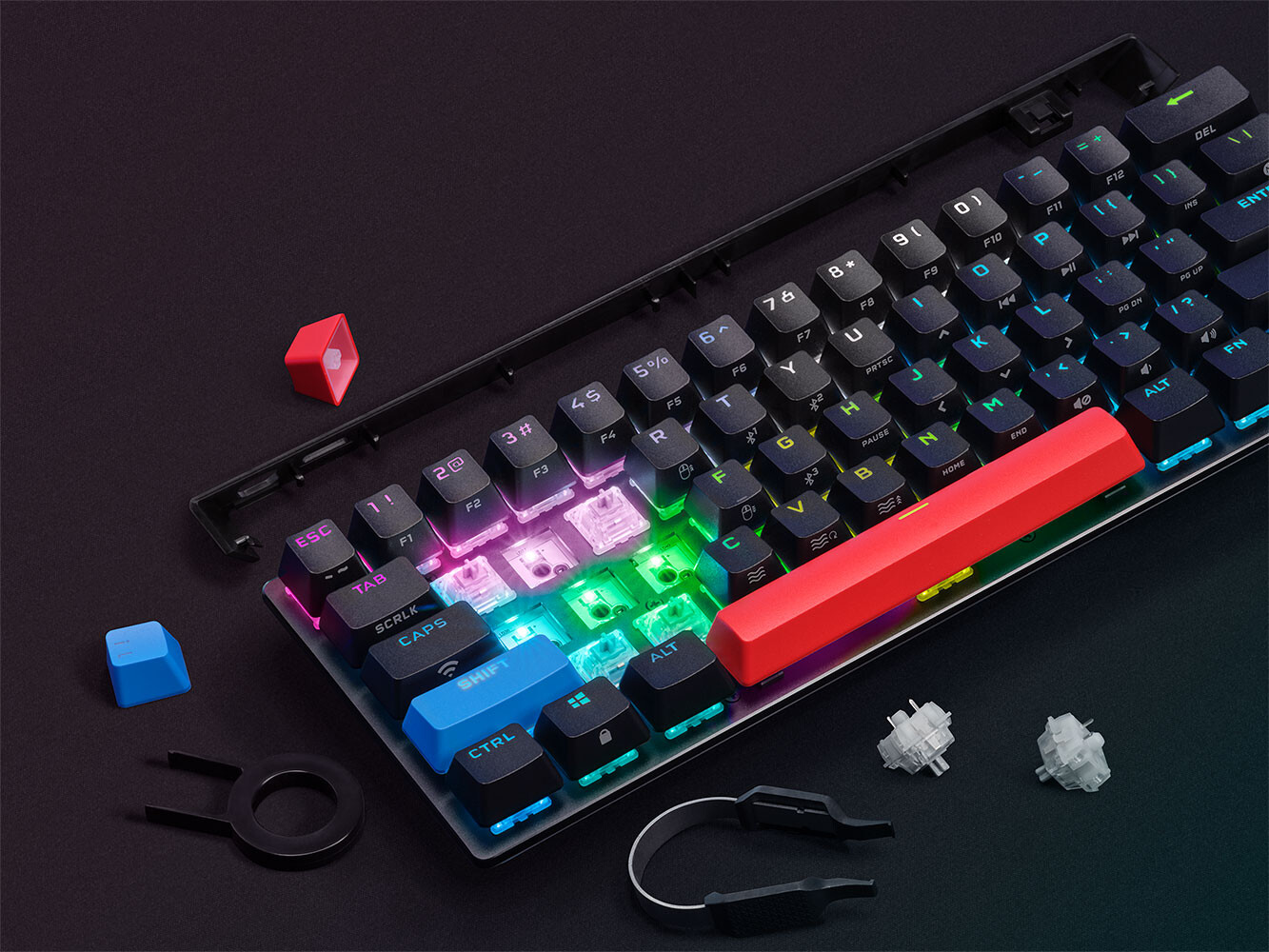 Corsair K70 Pro Mini Wireless 60% Keyboard Now Features Hot-Swappable Switches