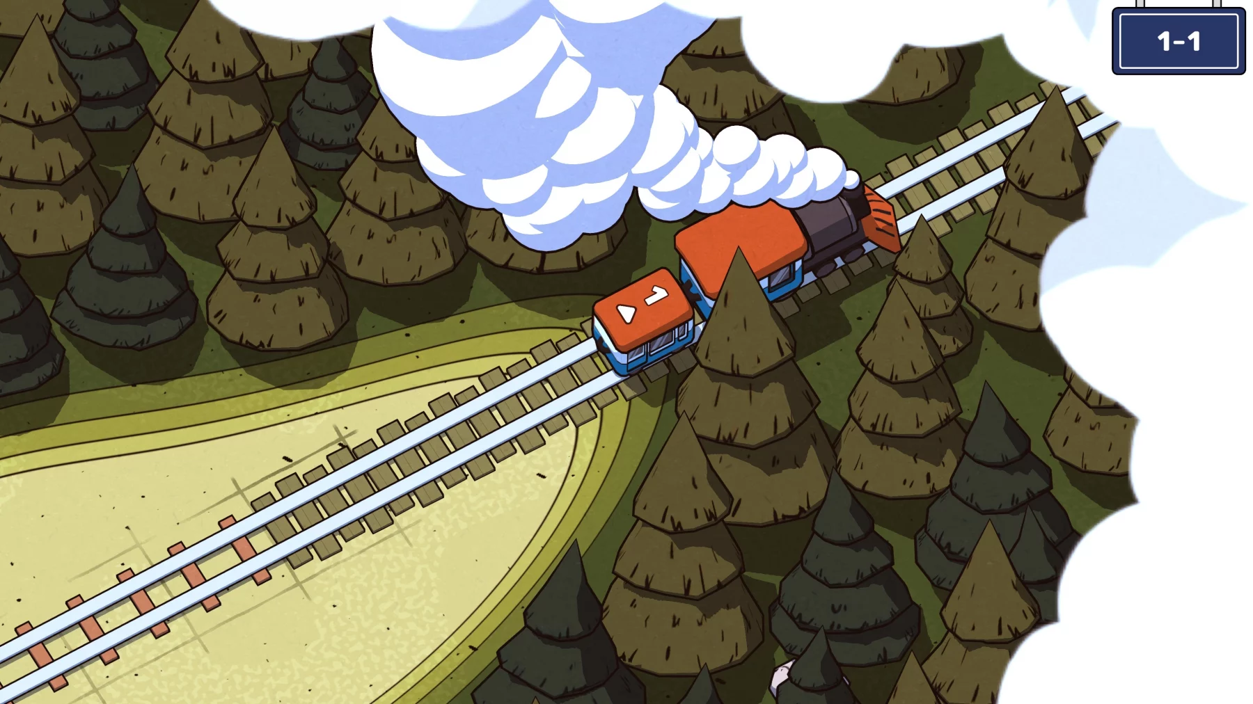 Railbound (PC) Review: Relaxing and Adorable Puzzle Game - railbound
