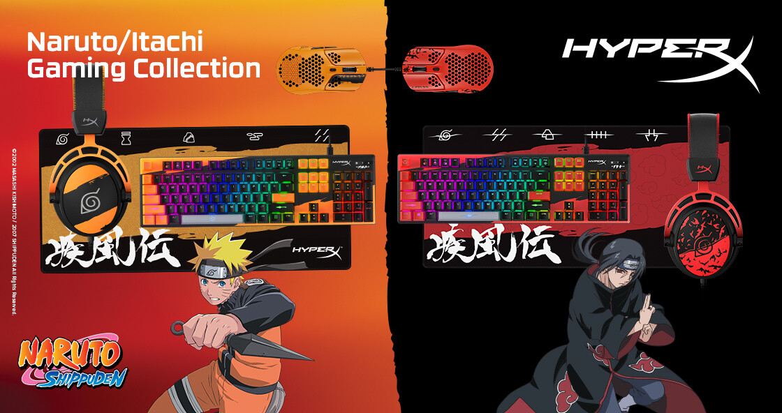 Hyperx X Naruto: Shippuden Gaming Collection Just Dropped