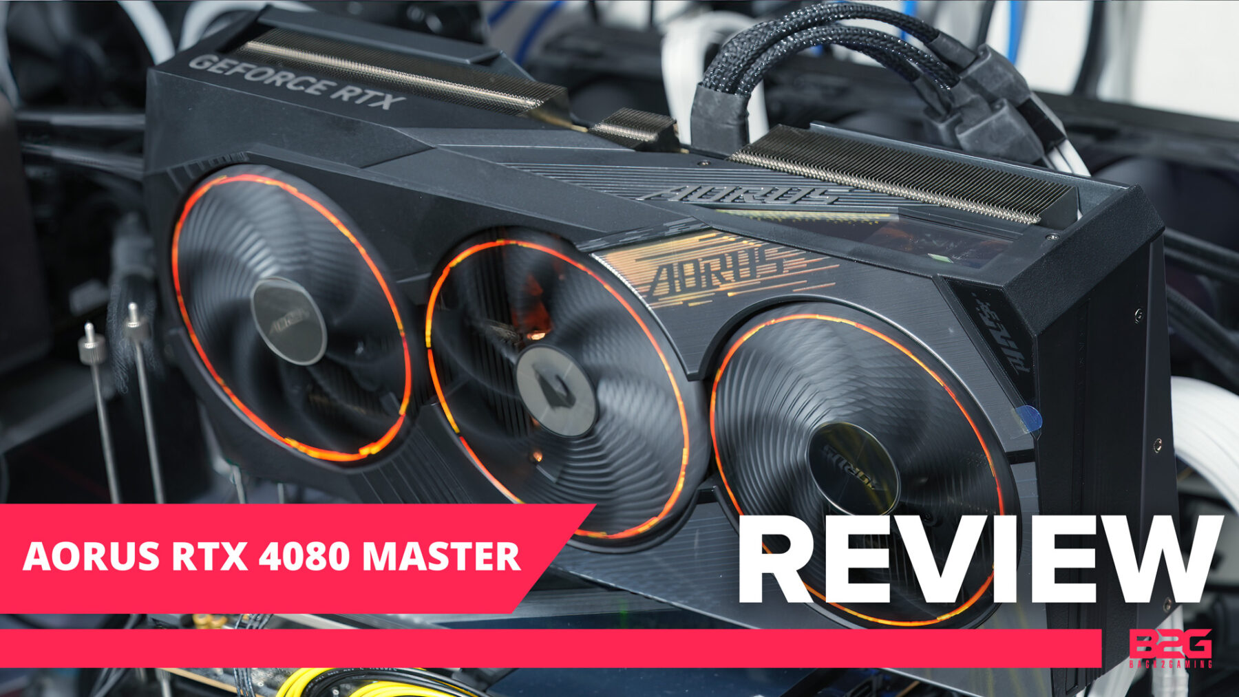 Gigabyte Aorus GeForce RTX 4080 Master review: All about that RGB lighting  