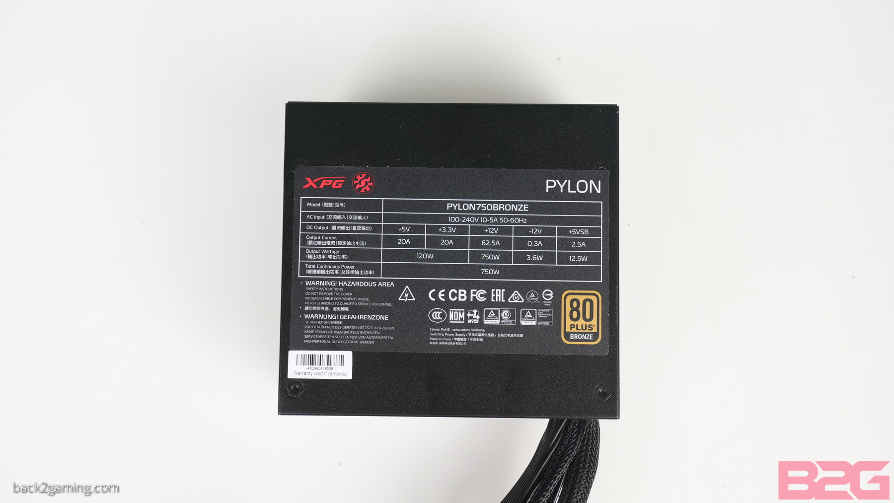 XPG Power Supply Hands-On Review: XPG CyberCore, XPG Core Reactor, XPG Pylon -