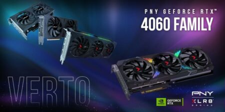 Pny Announces Verto Geforce Rtx 4060 Family Of Graphics Cards