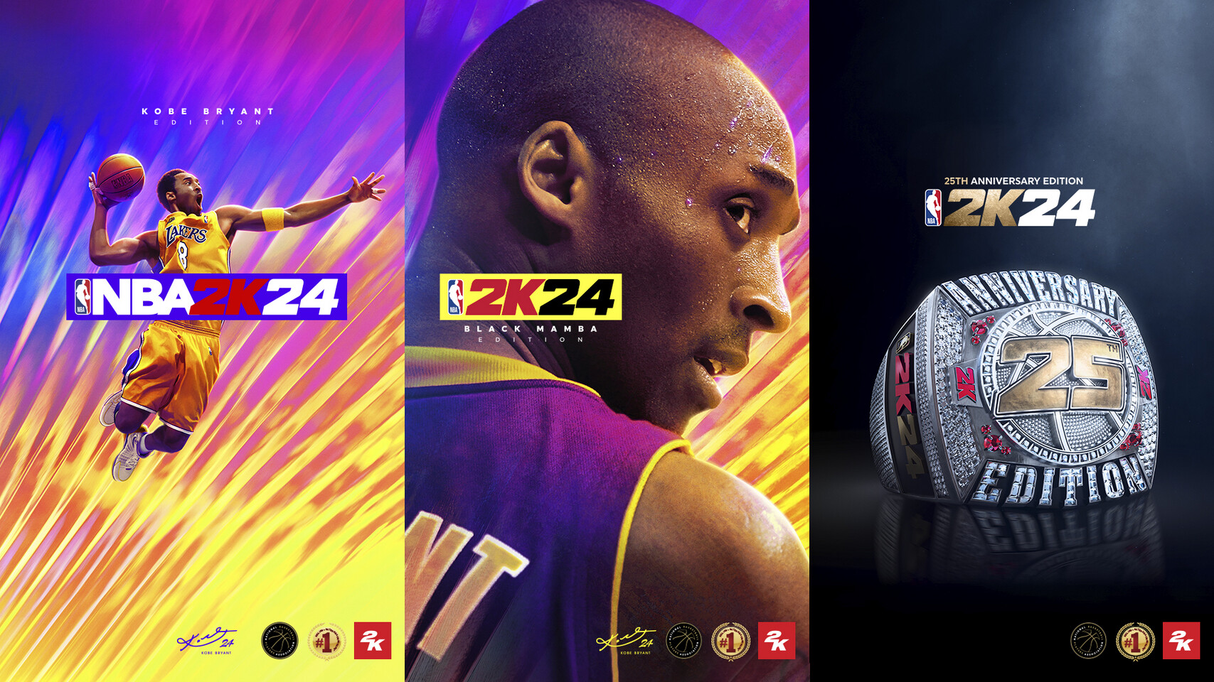 NBA 2K24 Celebrates the Legendary Kobe Bryant as This Year's Cover Athlete -