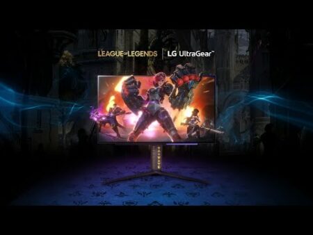 Lg Debuts League Of Legends Edition 27&Quot; Qhd 240Hz Oled Monitor
