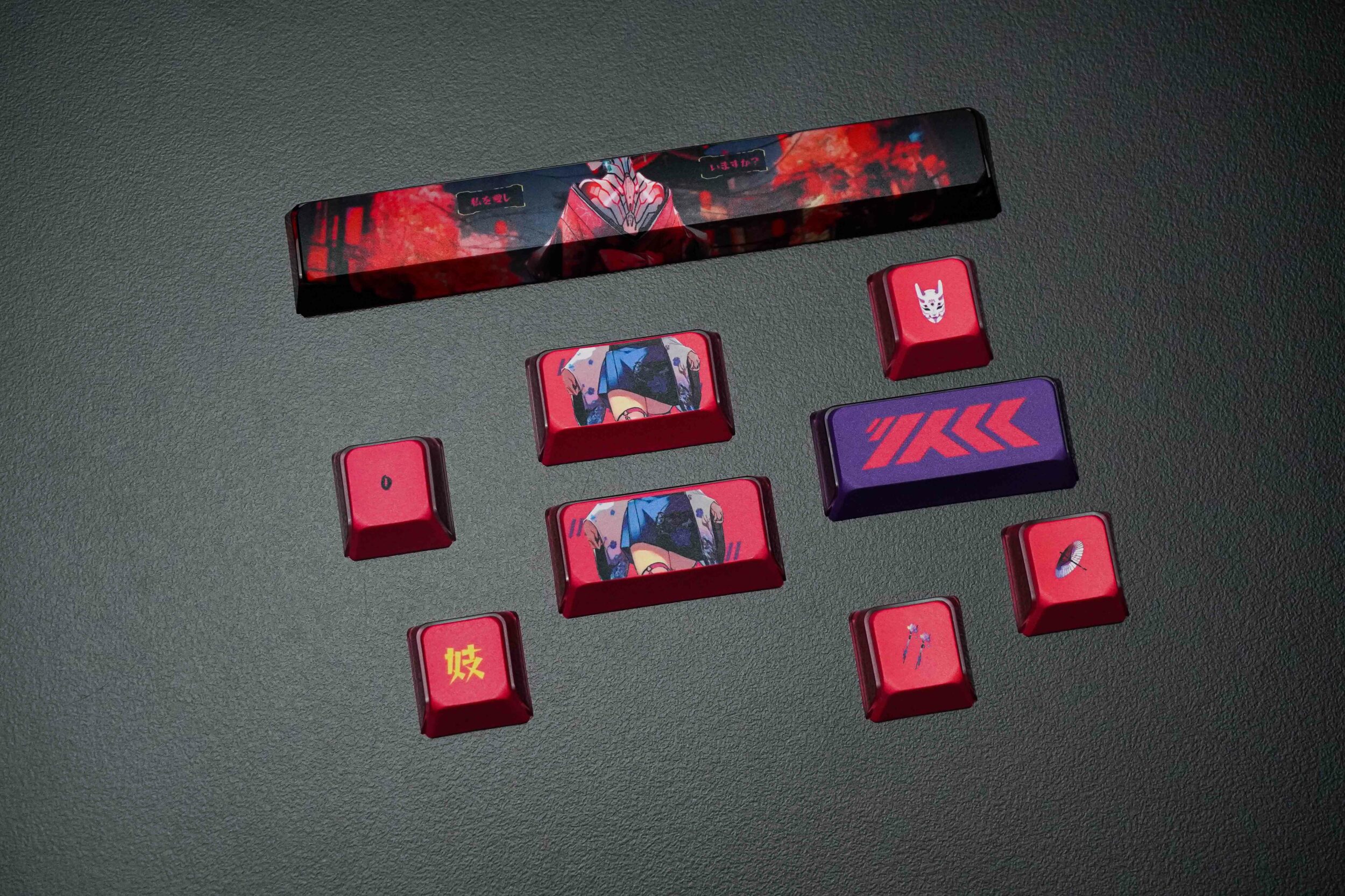Extra Keycaps For Different Layouts