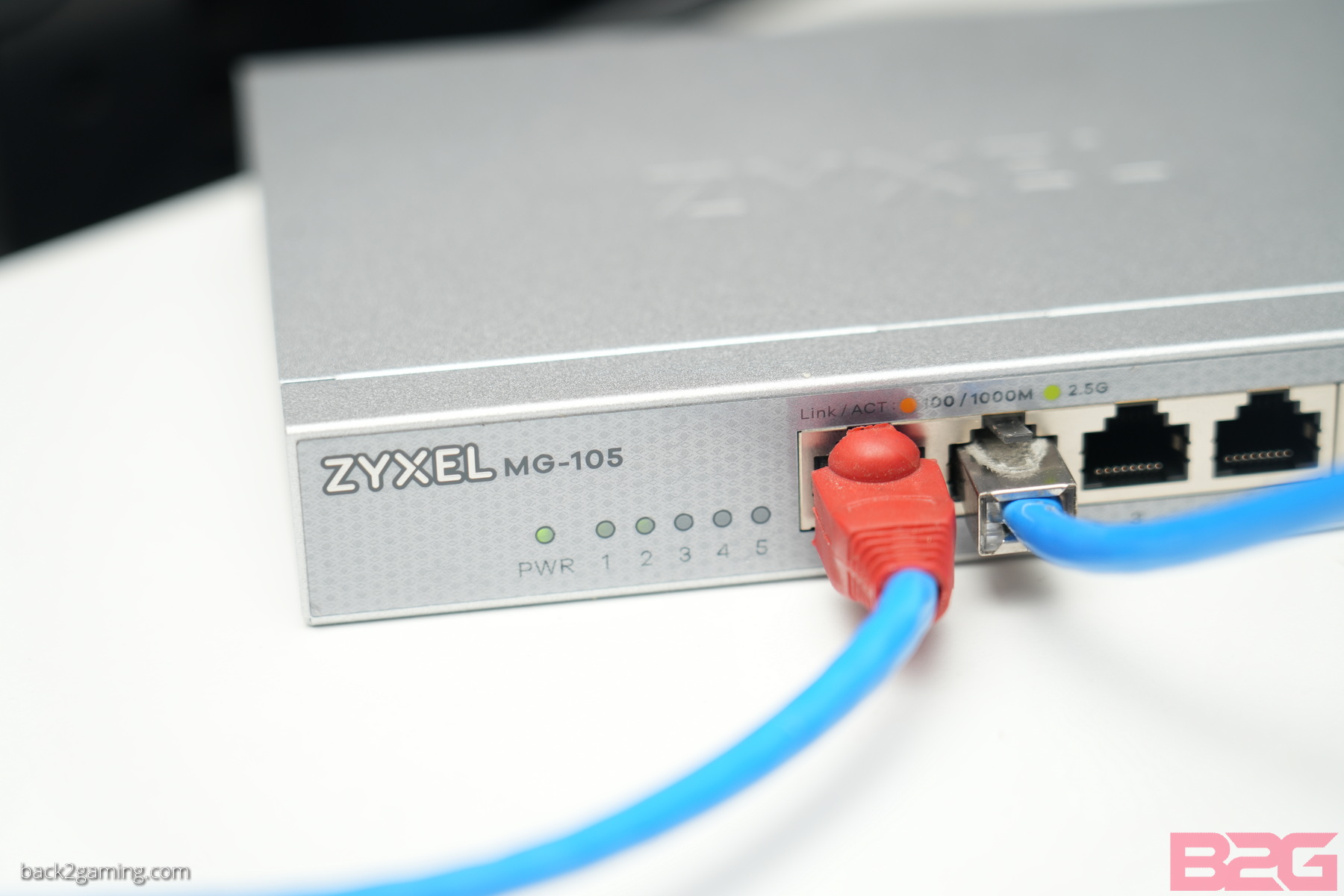 Zyxel Mg-105 2.5Gbe Network Switch Active Use