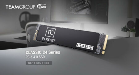 Team Group Announces T-Create Classic C40 Series M.2 Gen 4 Ssds