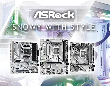 ASRock Snow Style White Edition motherboards!