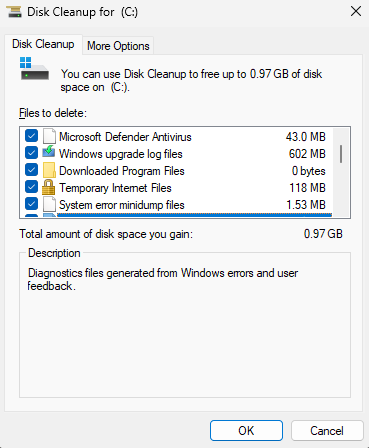 3 Ways To Free Up Disk Space In Windows 11