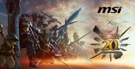 Msi And Capcom Collab For 20Th Monster Hunter Anniversary