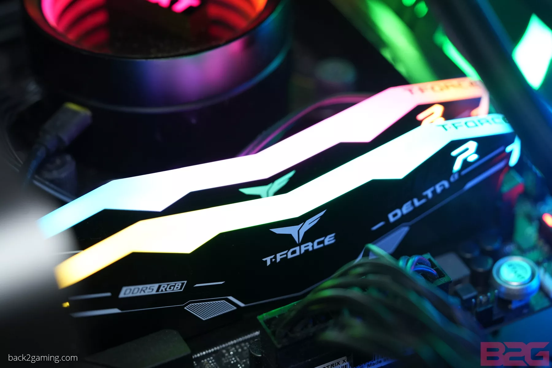 T-Force Deltaα Ddr5 Rgb Review. Image Courtesy Of Back2Gaming