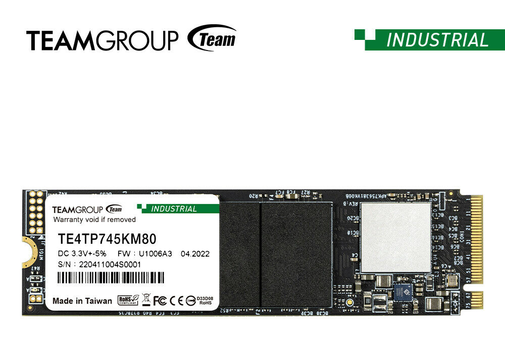Team Group Launches The Industrial P745 Gen 4 Ssd