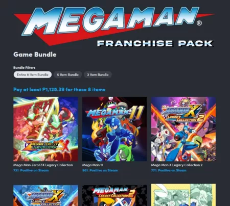 Humble Bundle Launches Mega Man Franchise Pack
