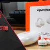 openrock e open ear air conduction earbuds